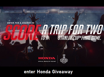 Honda Honda.ca/HondaStanleyCupContest Giveaway