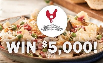 Chicken Farmers Canada Contest - $5,000 Giveaway