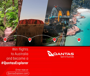 Enter QantasExplorer.com & Win Trip to Australia