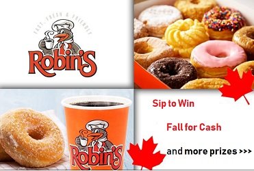 Robin's Donuts Store Contest, www.robinsdonuts.com/contests