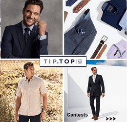 Tip Top Tailors Canada Contests Giveaway, www.tiptop.ca