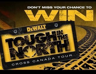 Dewalt Contest: Win Tools Prize Pack, Tough In The North Sweepstakes