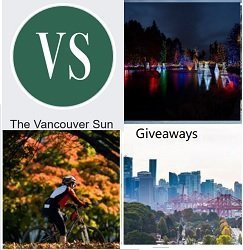 The Vancouver Sun Giveaways: win vacations, gift cards, and more