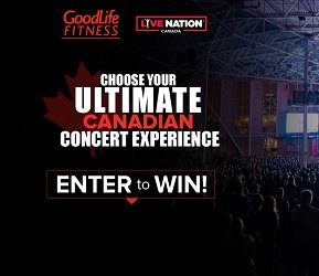 Goodlife Fitness Contests for Canada at www.goodlifefitness.com