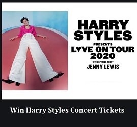 2020 Harry Styles Giveaways Win Love On Tour Concert Tickets