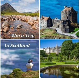 Scotland Vacation Giveaways - Win Trip to Scotland