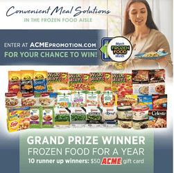 ACME Markets Sweepstakes at  www.ACMEpromotion.com