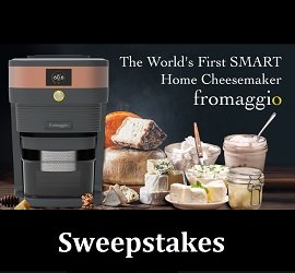 Fromaggio Sweepstakes Giveaways for Canada & US