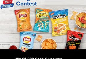 TastyRewards Ca Contest: Win $1,000 Cash Prize Sips, Chips & Championships Super Bowl Giveaway