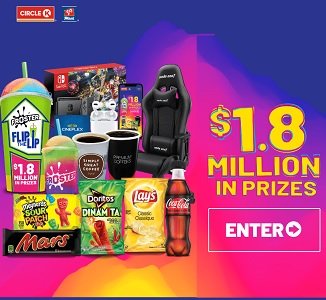 Circle K Froster Flip the Lip contest with instant win prizes