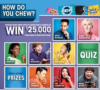 Mars Contest: Win YouChewYou.ca $25,000 Cash #youchewyou #giveaway