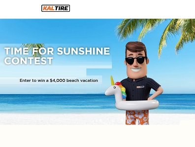 Kal Tire Contest: Win Beach Vacation Giveaway #kaltire #wintravel