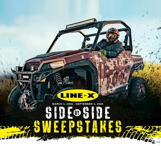 Line X Side By Side Sweepstakes: Win Polaris RZR ATV