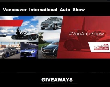 Vancouver International Auto Show Giveaways