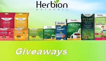 Herbion Giveaway: Win Supplements Gift Basket!