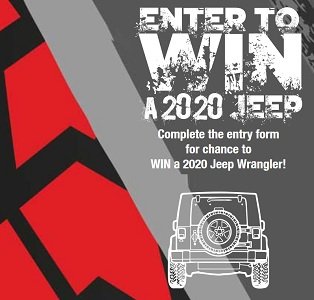  Jeep Sweepstakes - 2020 Jeep Wrangler at www.2020jeepsweeps.com