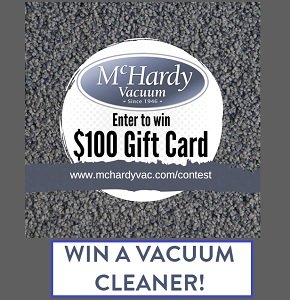 WIN A VACUUM CLEANER! from McHardy Vacuum