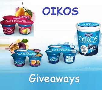 Oikos Canada Contests and free yogurt giveaways at www.Oikos.ca