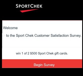 SportCheck.ca Survey Contest: Win $500 Gift Cards
