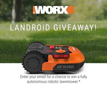 Worx Lawnmower Giveaway at winalandroid.com