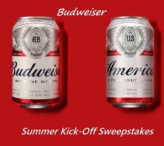 Budweiser Sweepstakes 2020  “Budweiser Summer Kick-Off Giveaway