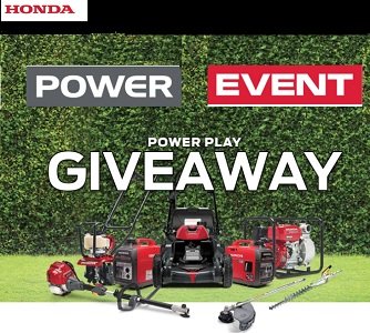 Honda power event giveaway contest 