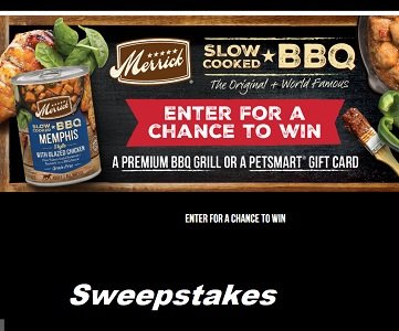Merrick Sweepstakes: Win BBQ at Merrickbbq.com/petsmart