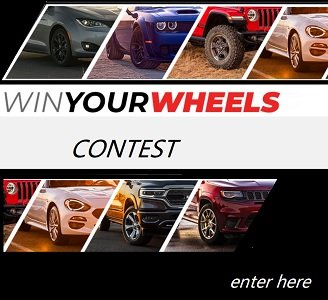 Chrysler Win Your Wheels Giveaway  at  Winyourwheelscontest.ca