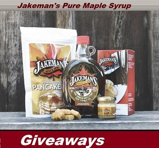 Jakeman's Pure Maple Syrup Giveaways