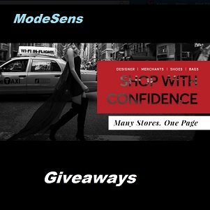 ModeSens Sweepstakes ModeSens.com  Giveaway