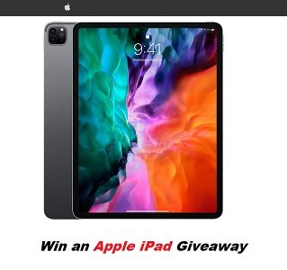 Apple iPad Contests and Giveaways