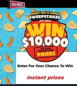 Herrs Foods Sweepstakes  The Biggest Fans of Summer Promotion