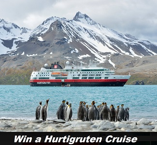 Win a free Hurtigruten Cruise to Alaska 