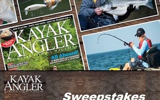 Kayak Angler Magazine Sweepstakes Giveaways.
