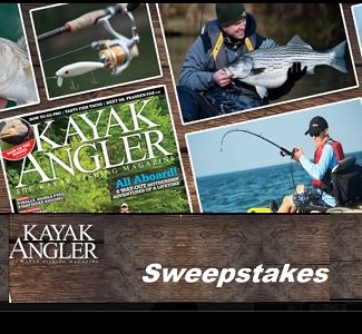 Kayak Angler Magazine Sweepstakes Giveaways.