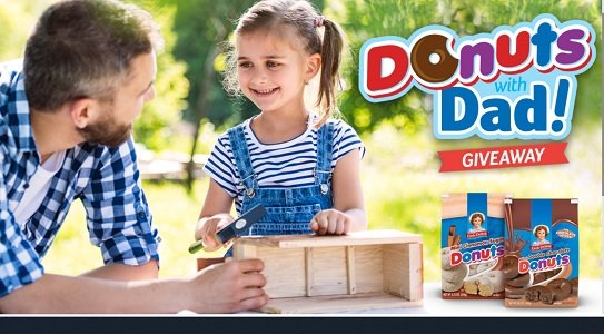 Little Debbie Donuts with Dad Father's Day Giveaway. 