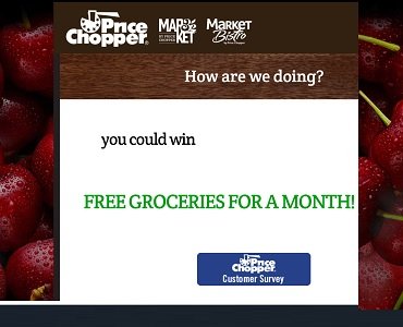  Price Chopper  Market 32 Customer Experience Survey Giveaway. Give your feedback at www.pcopinion.com or m32opinion.com 