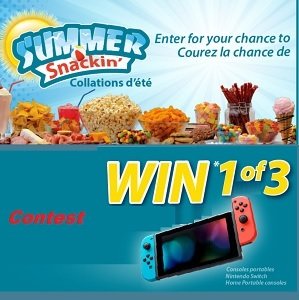 Sobeys WIn With Summer Snackin Contest, 
