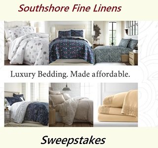 SouthShore Fine Linens Sweepstakes