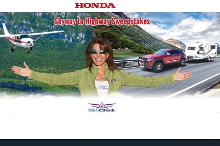 ‘Honda + SkyChick Adventures “Skyway to Highway” Sweepstakes’