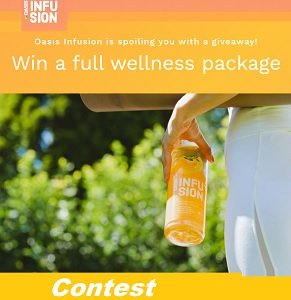 Oasis Infusion Contest 2020 Wellness Giveaways at oasisinfusion.ca