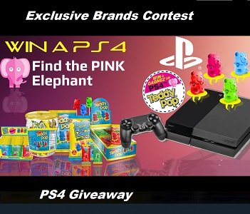 Exclusive Brands Contest: Teddy Pop Pink Elephant PS4 Giveaway
