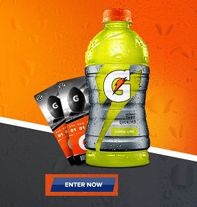 Gatorade Giveaway: Win free  Tickets & Bottle