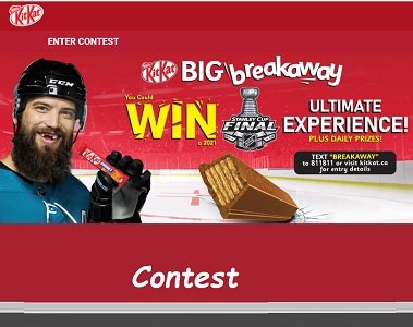 KitKat.ca Breakaway Contest: Win Tickets to the Stanley Cup Finals