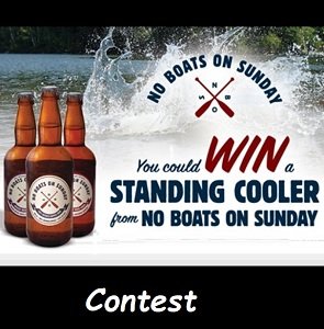 NO BOATS ON SUNDAY Cider Contest at www.noboatscontest.com. #OarsUp! Check out the Ciders now and enter the new giveaway to win a Branded Standing Cooler