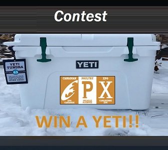 Canadian Poultry XPO Contests Cooler Giveaway