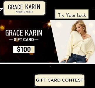 Grace Karin Contests Canada & US - gft card Giveaways at www.gracekarin.com