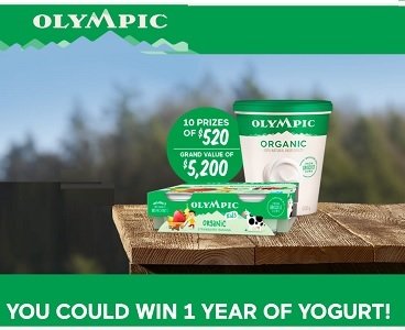 Olympic Contest: Win One Year of Olympic Yogurt