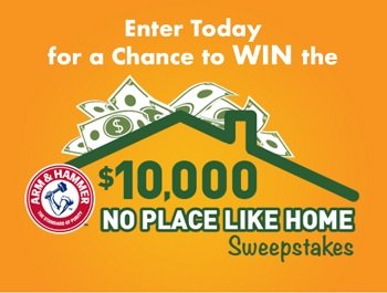 Arm & Hammer Sweepstakes 2020 No Place Like Home Giveaway  AHHomeSweeps.com
