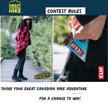 Great Canadian Hike Photo/Video Contest